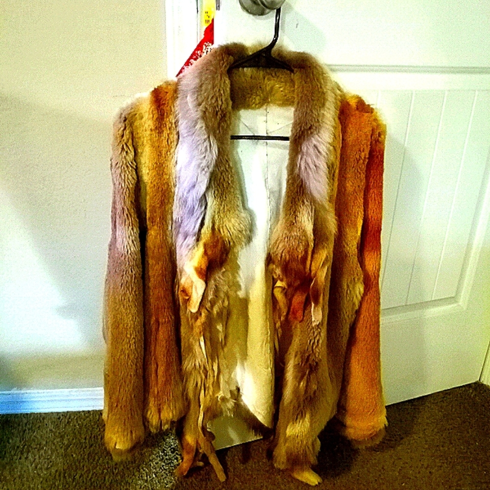 Chinchilla Coat (Real) very warm and comfortable. Coach Shoes, Valentino Purse.